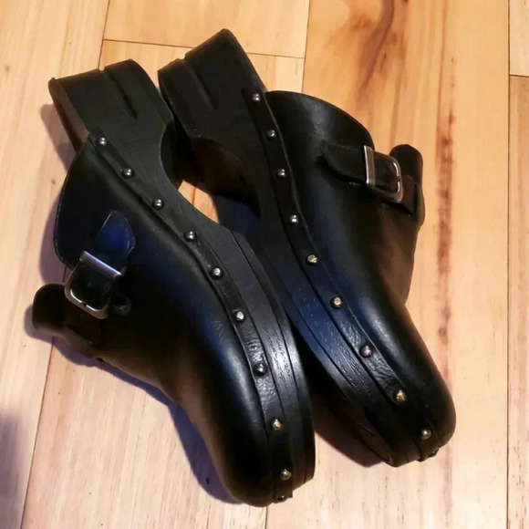 Natural Soul by Naturalizer black Clogs size 8.5 - Picture 5 of 9